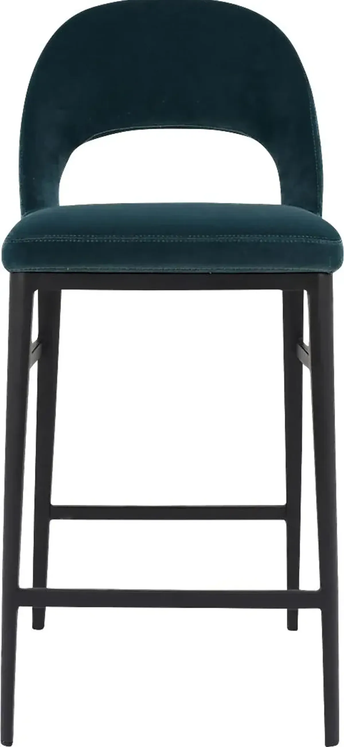 Elias Court Teal Counter Stool