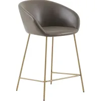Alrover Brown Counter Height Stool
