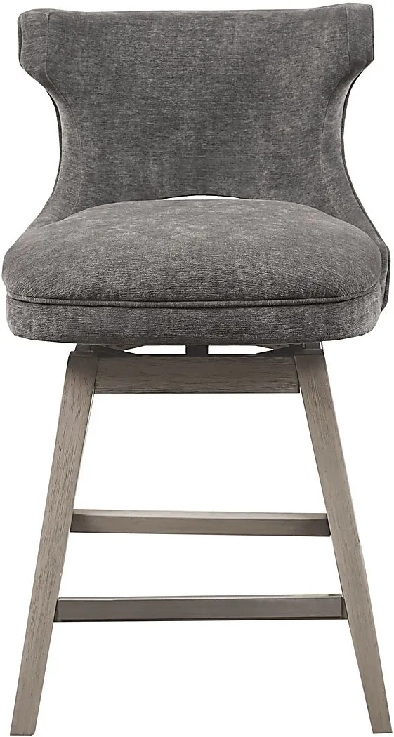 Arrowana Charcoal Counter Height Stool