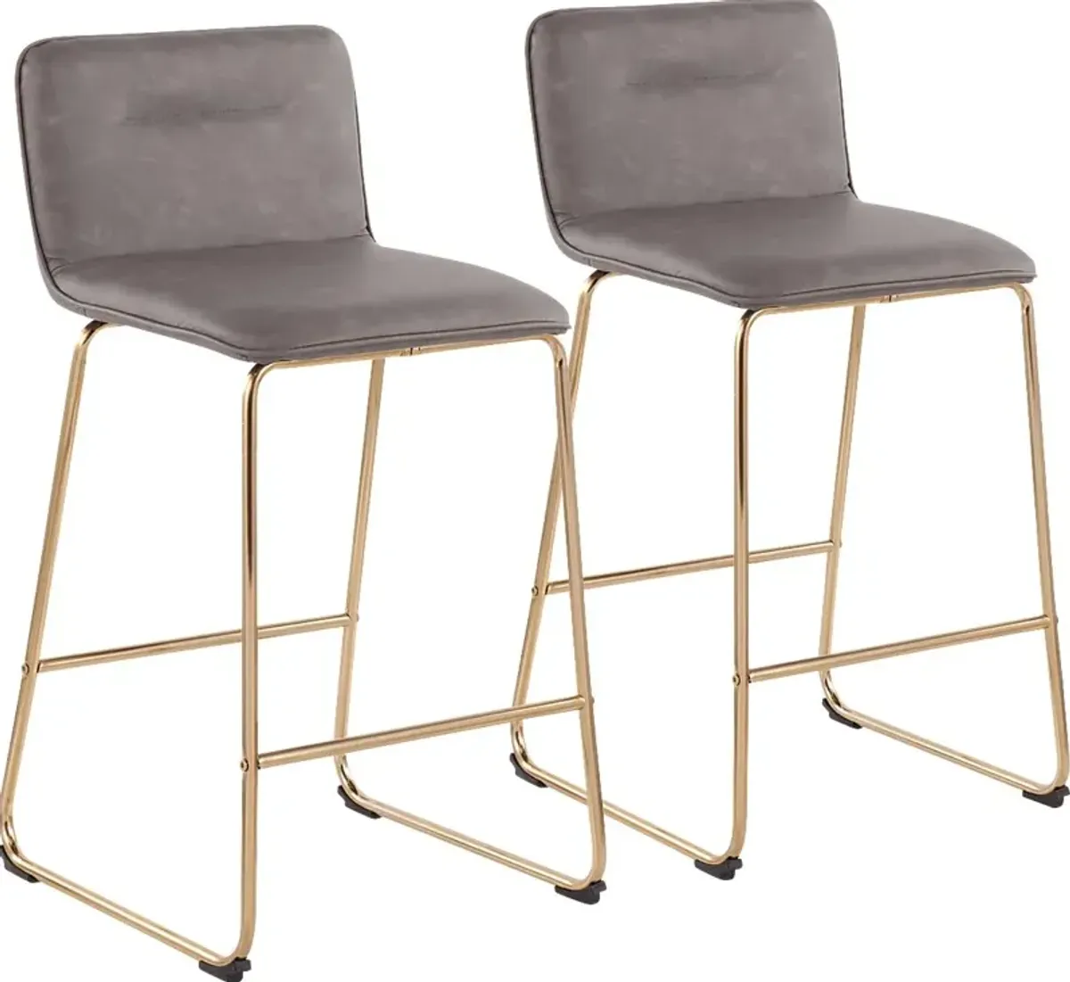 Bishopwood I Gray Counter Height Stool, Set of 2