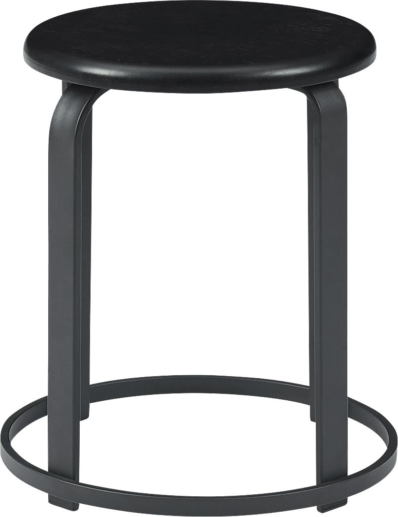 Westray Black Dining Stool