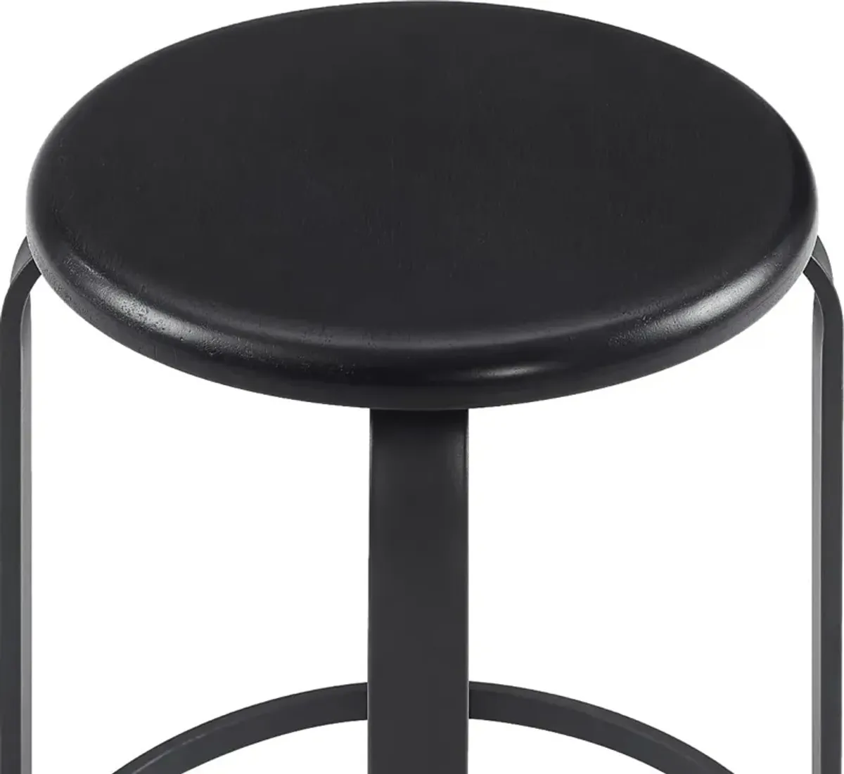 Westray Black Counter Height Stool