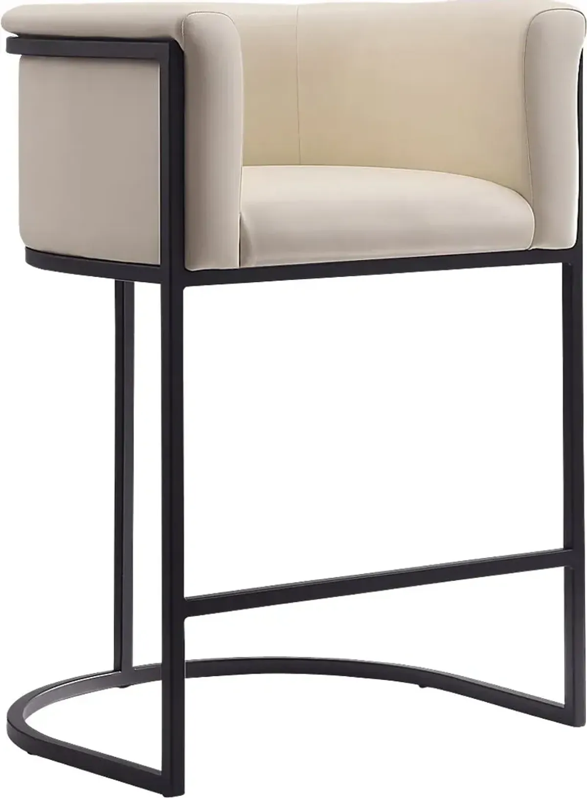 Joycestone Beige Counter Height Stool