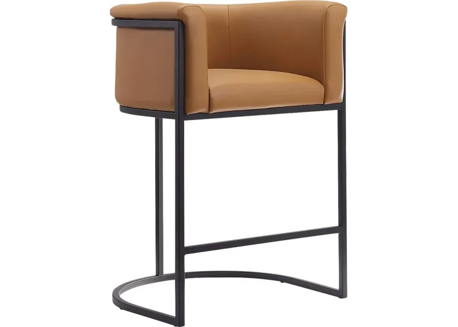 Joycestone Brown Counter Height Stool