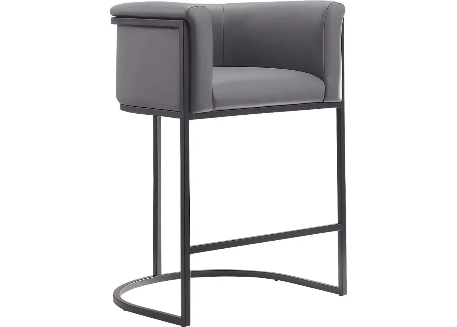 Joycestone Gray Counter Height Stool