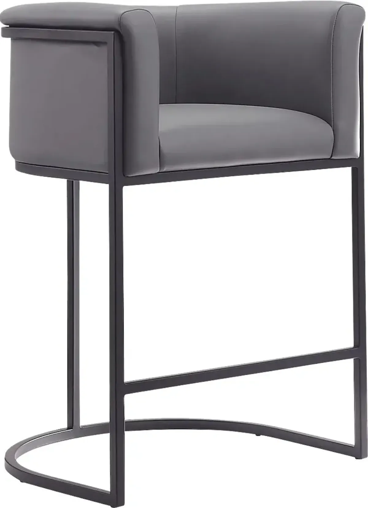 Joycestone Gray Counter Height Stool