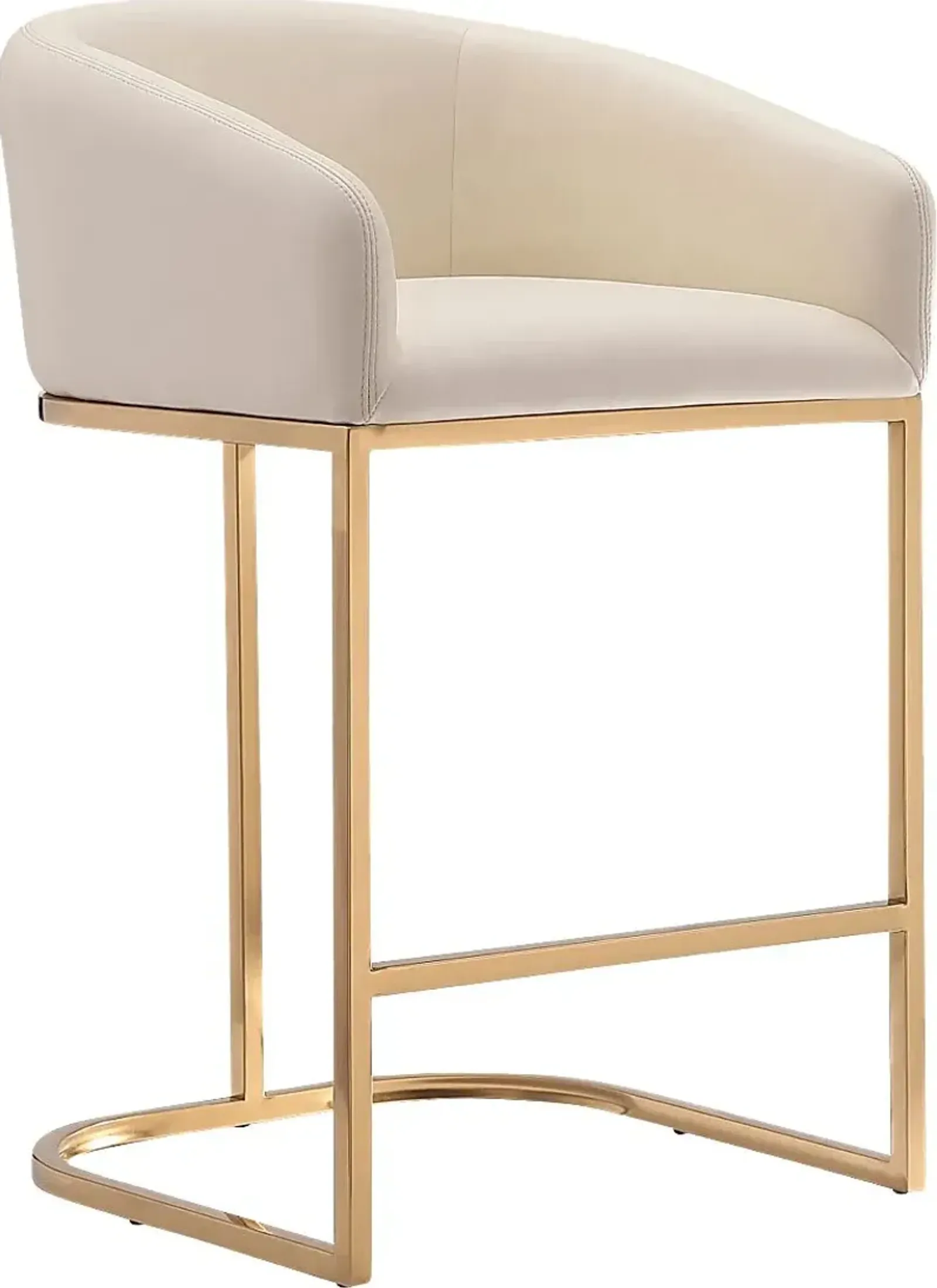 Kimron Beige Counter Height Stool