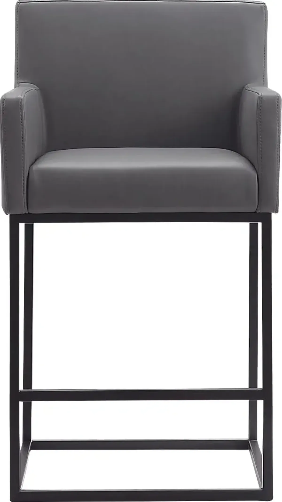 Kalmath Gray Counter Height Stool