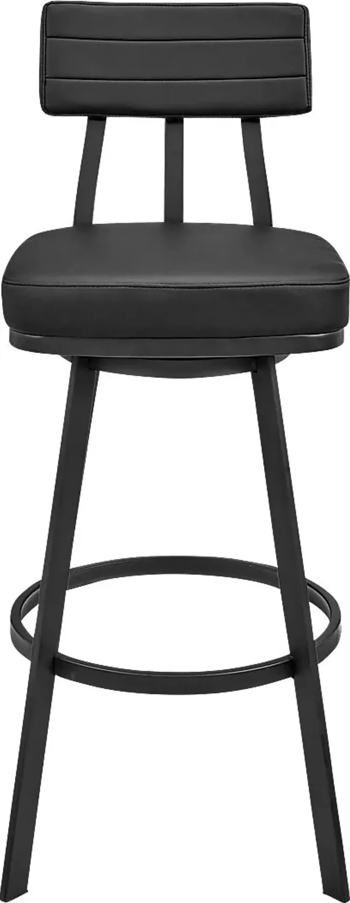 Densmores Black Swivel Counter Stool