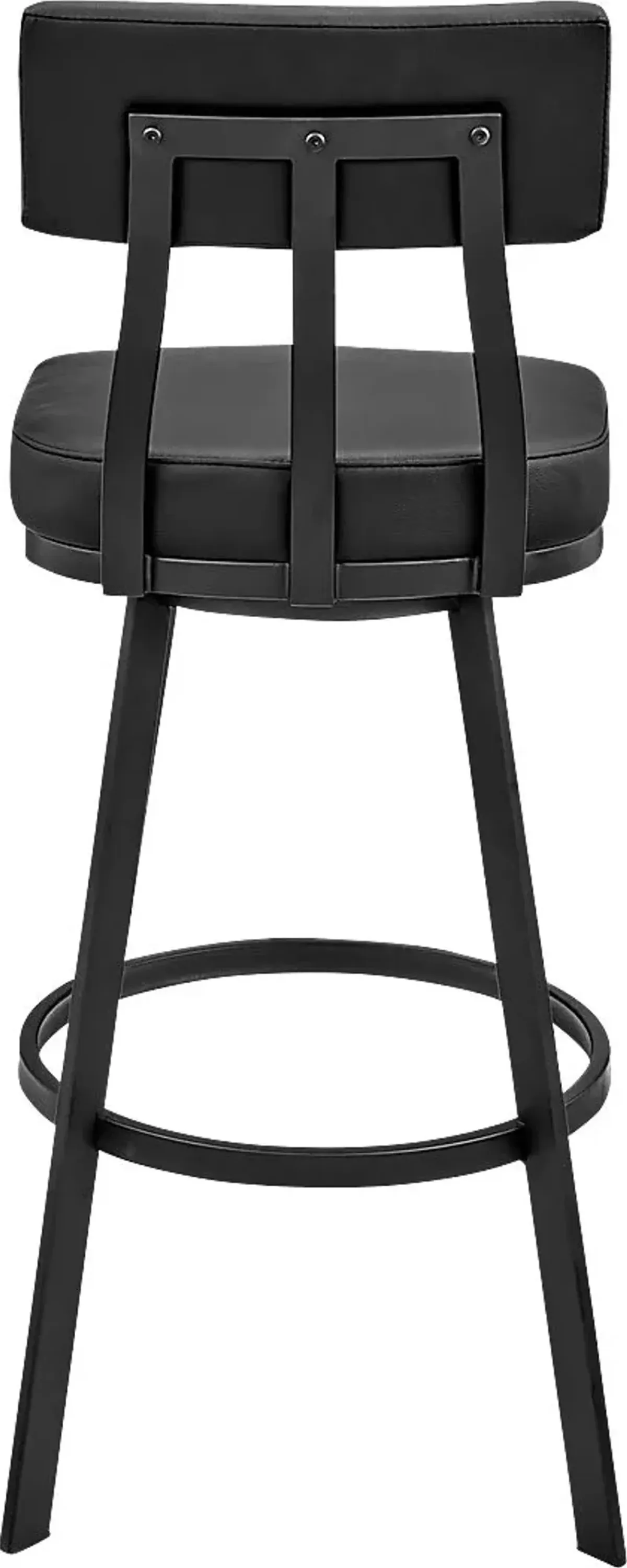 Densmores Black Swivel Counter Stool