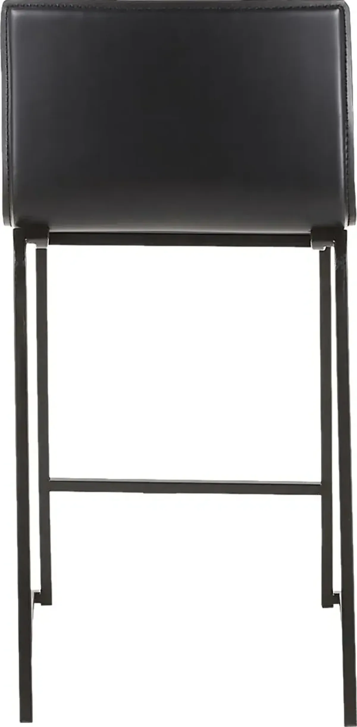 Dannelly Black Counter Height Stool, Set of 2