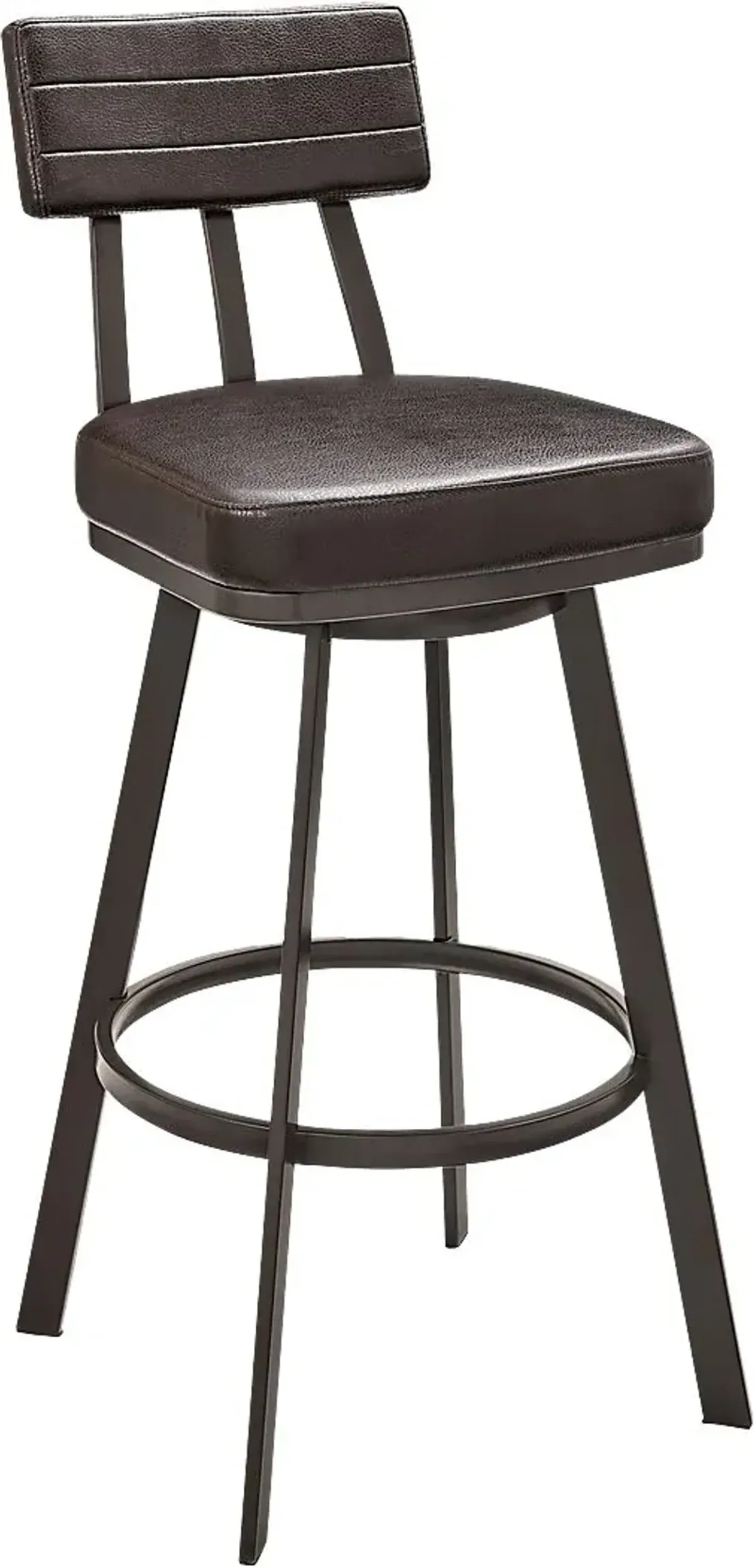 Densmores Brown Swivel Counter Stool