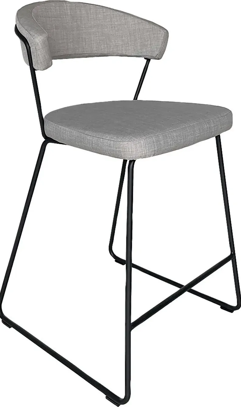 Endire Gray Counter Height Stool