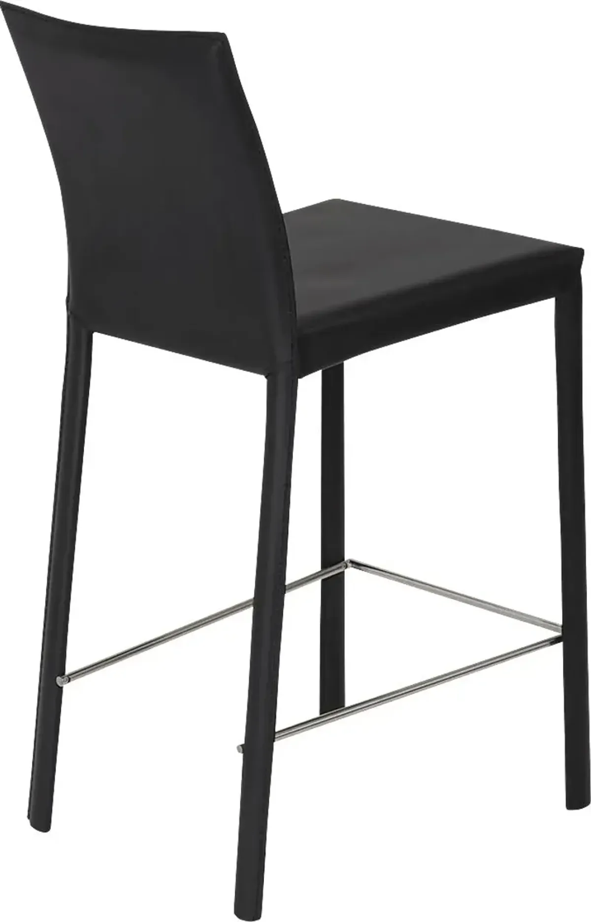 Mahlum Black Counter Stool, Set of 2