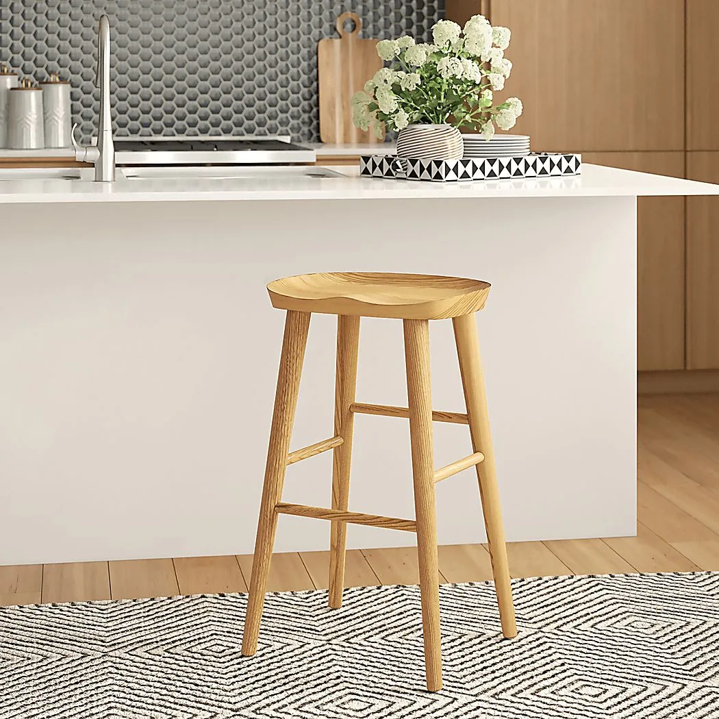 Bresland Natural Counter Stool