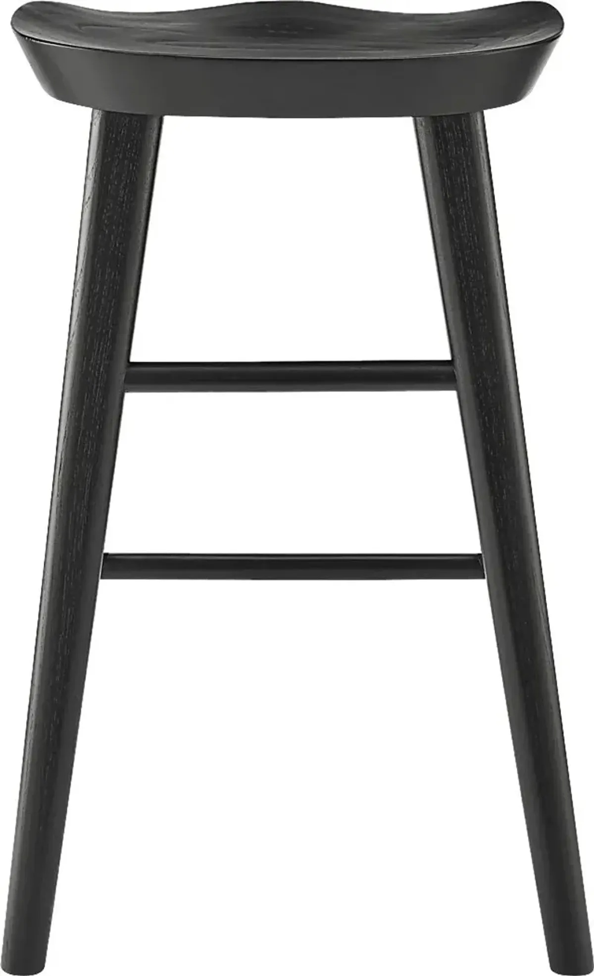 Bresland Black Counter Stool