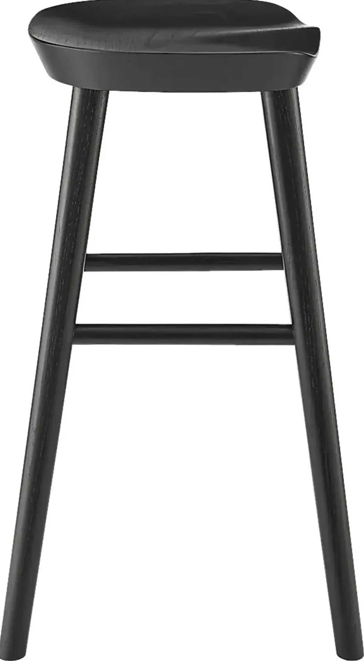 Bresland Black Counter Stool