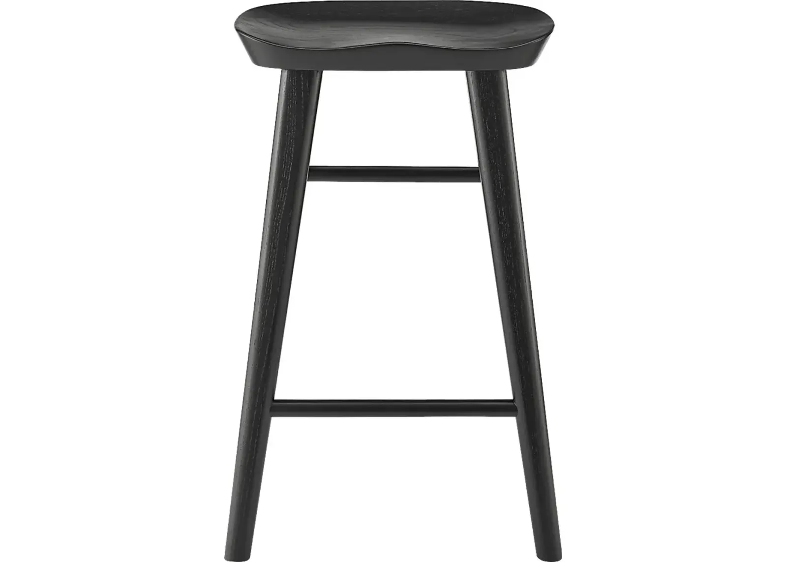 Bresland Black Counter Stool