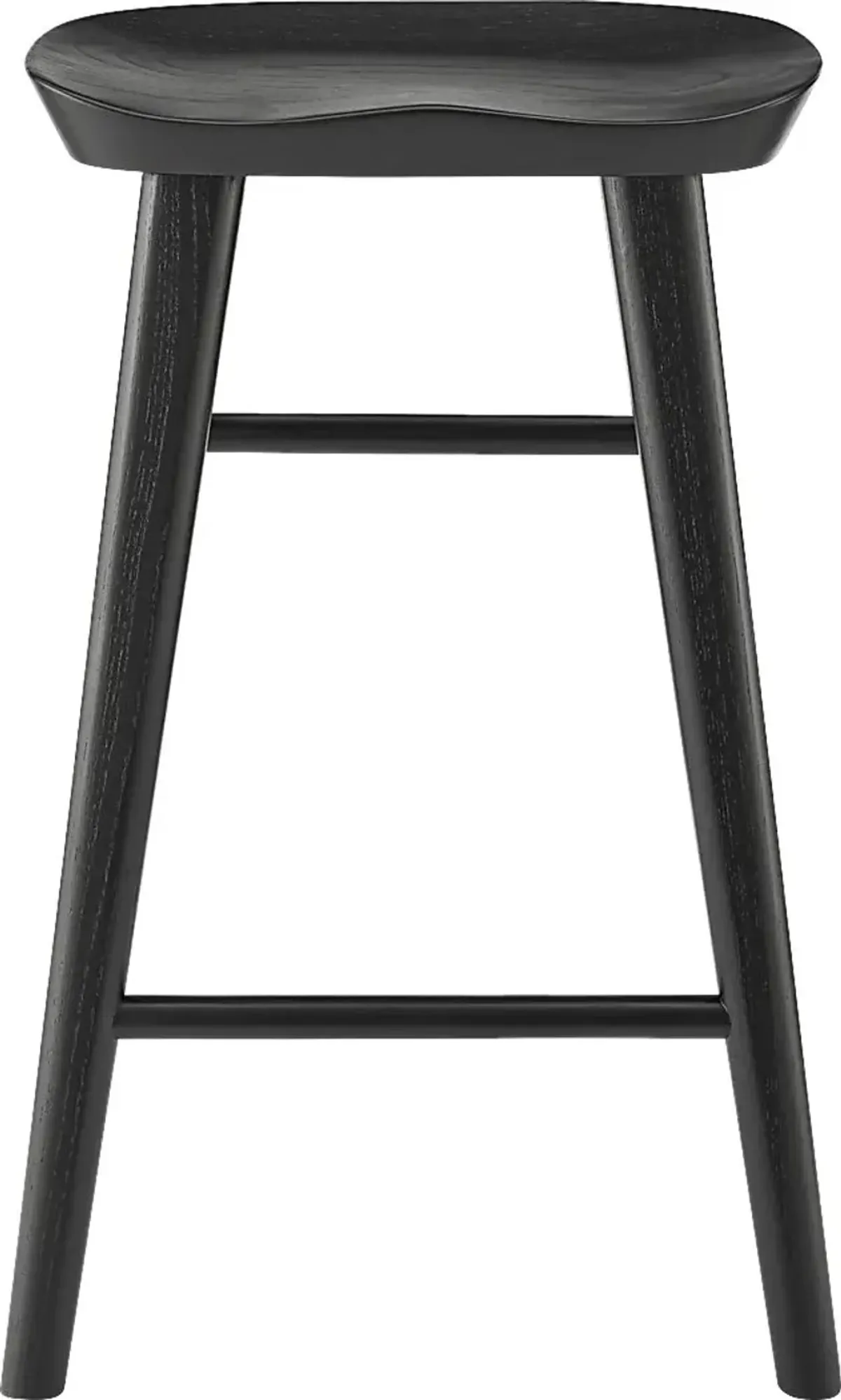 Bresland Black Counter Stool