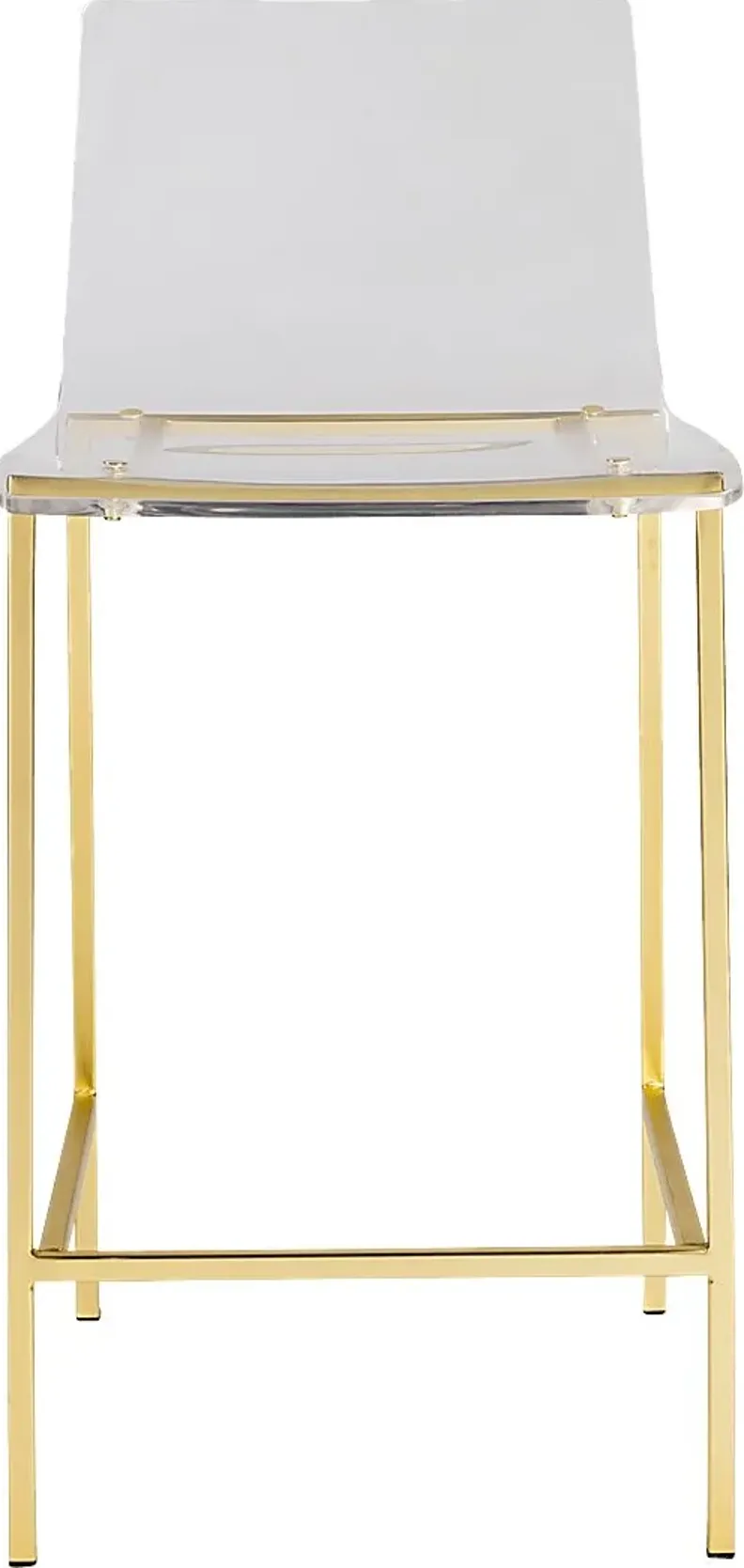 Crownhardt Gold Counter Stool, Set of 2