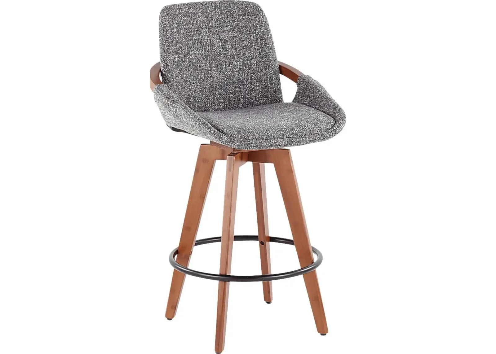 Daylilly Gray Counter Height Stool