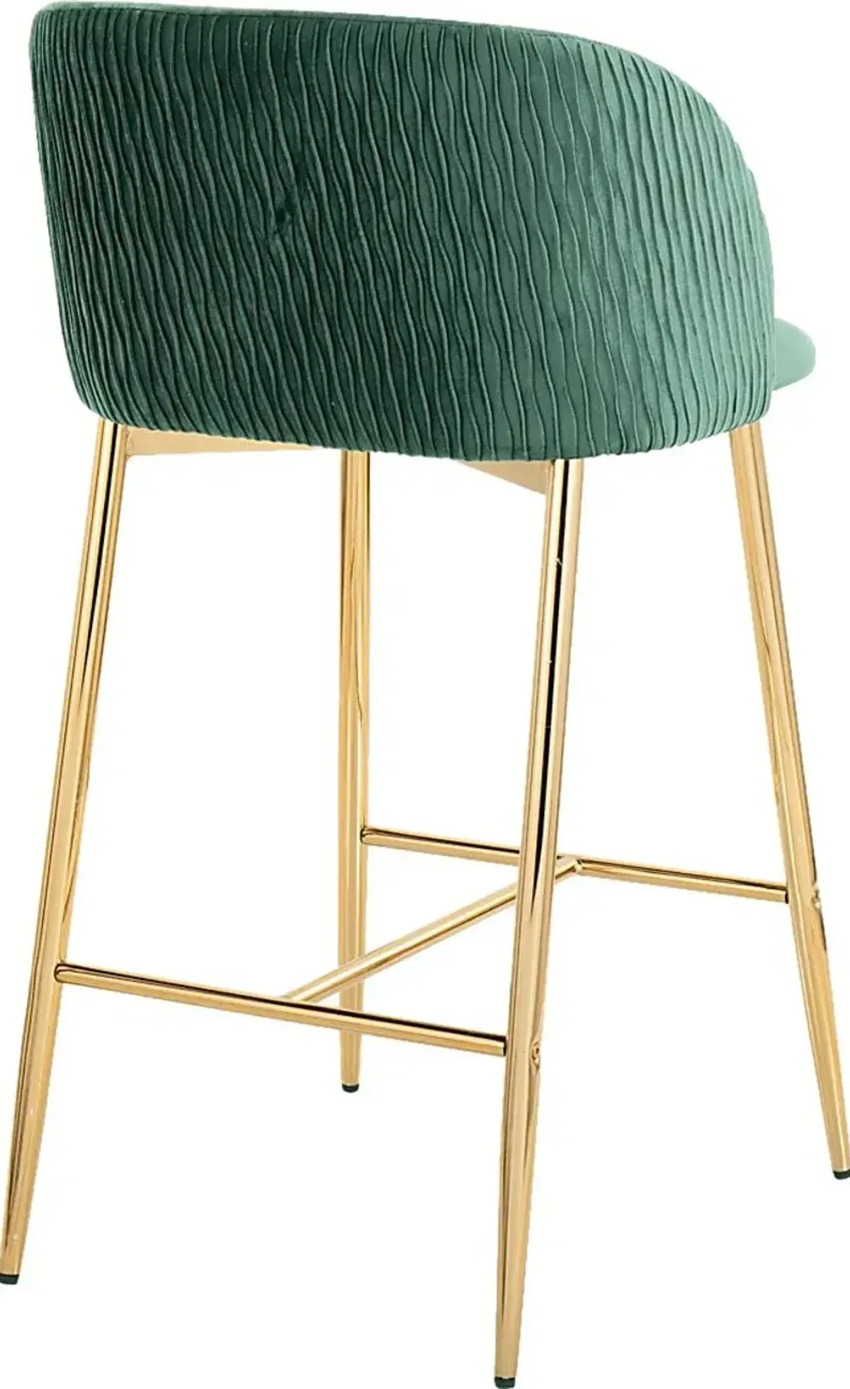 Marsanne IV Green Counter Height Stool, Set of 2