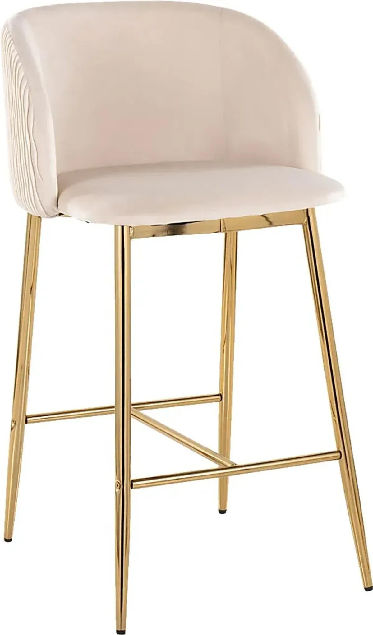 Marsanne IV White Counter Height Stool, Set of 2