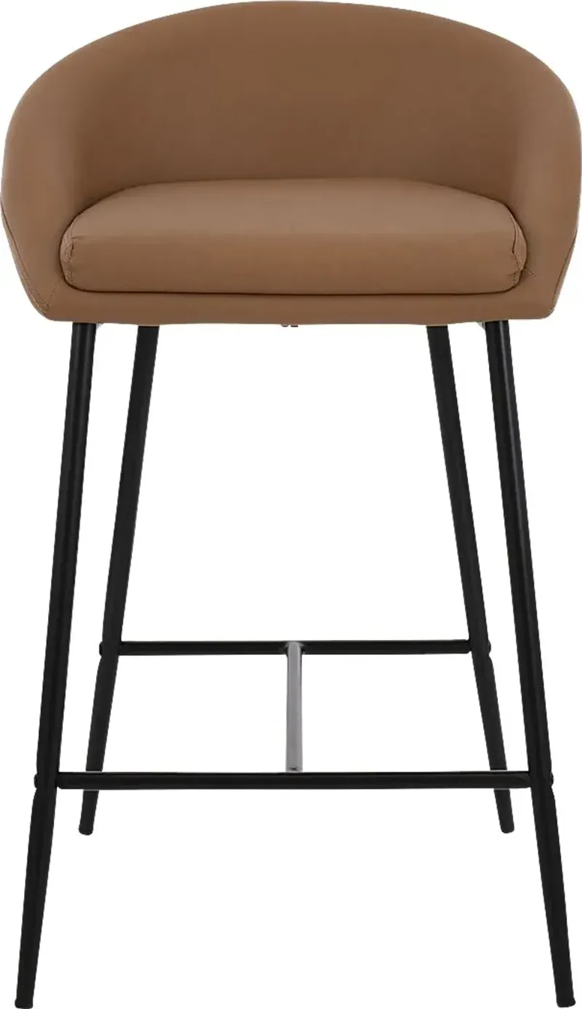 Ruley Camel Counter Height Stool, Set of 2