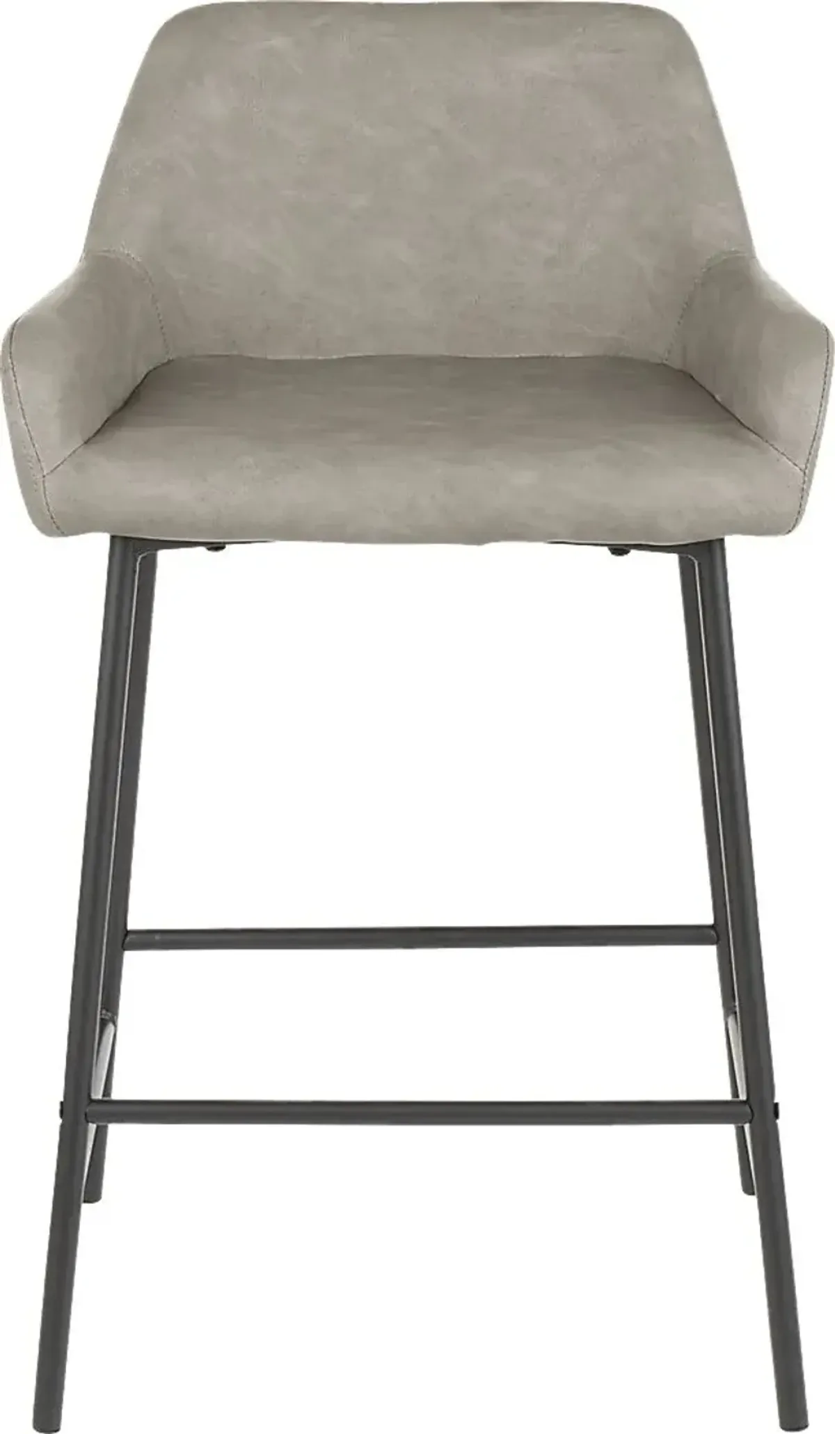 Clarain Gray Counter Height Stool, Set of 2
