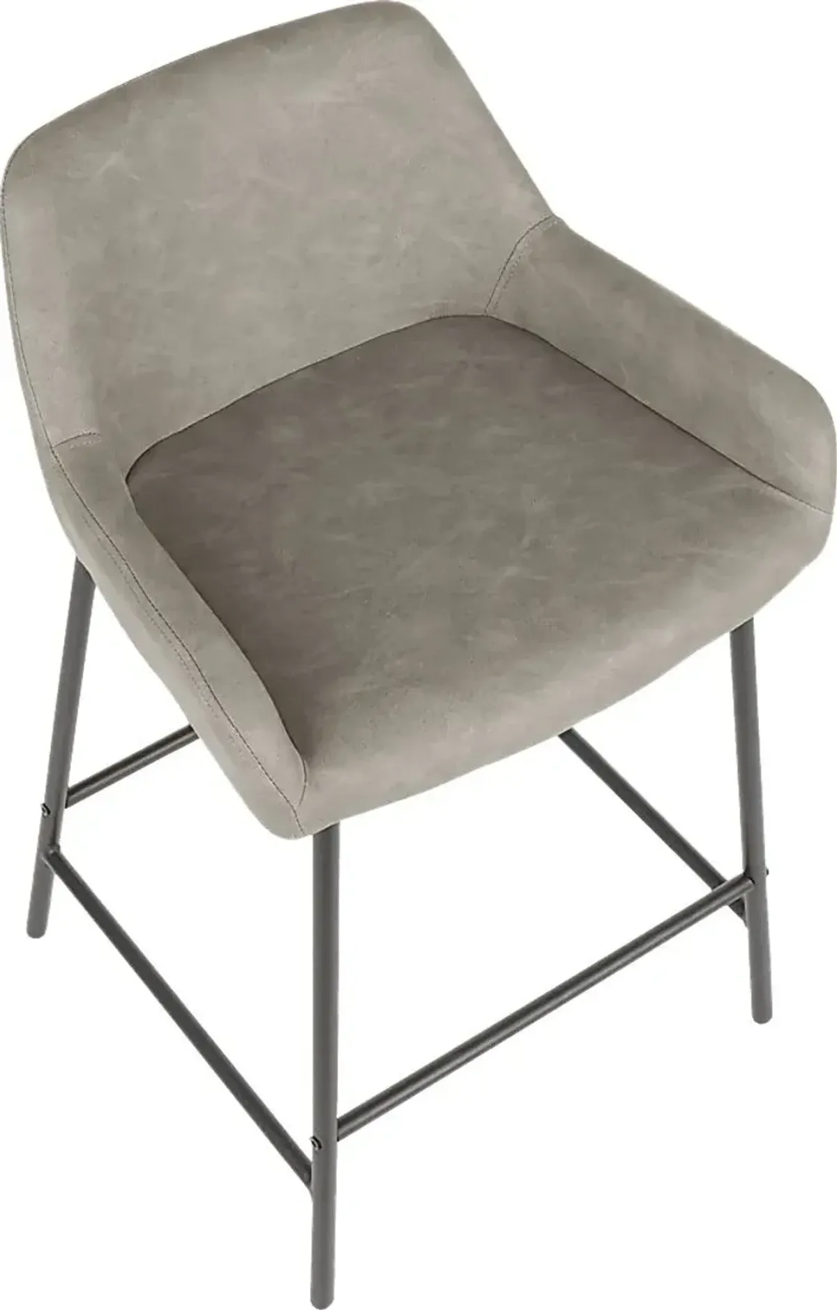 Clarain Gray Counter Height Stool, Set of 2
