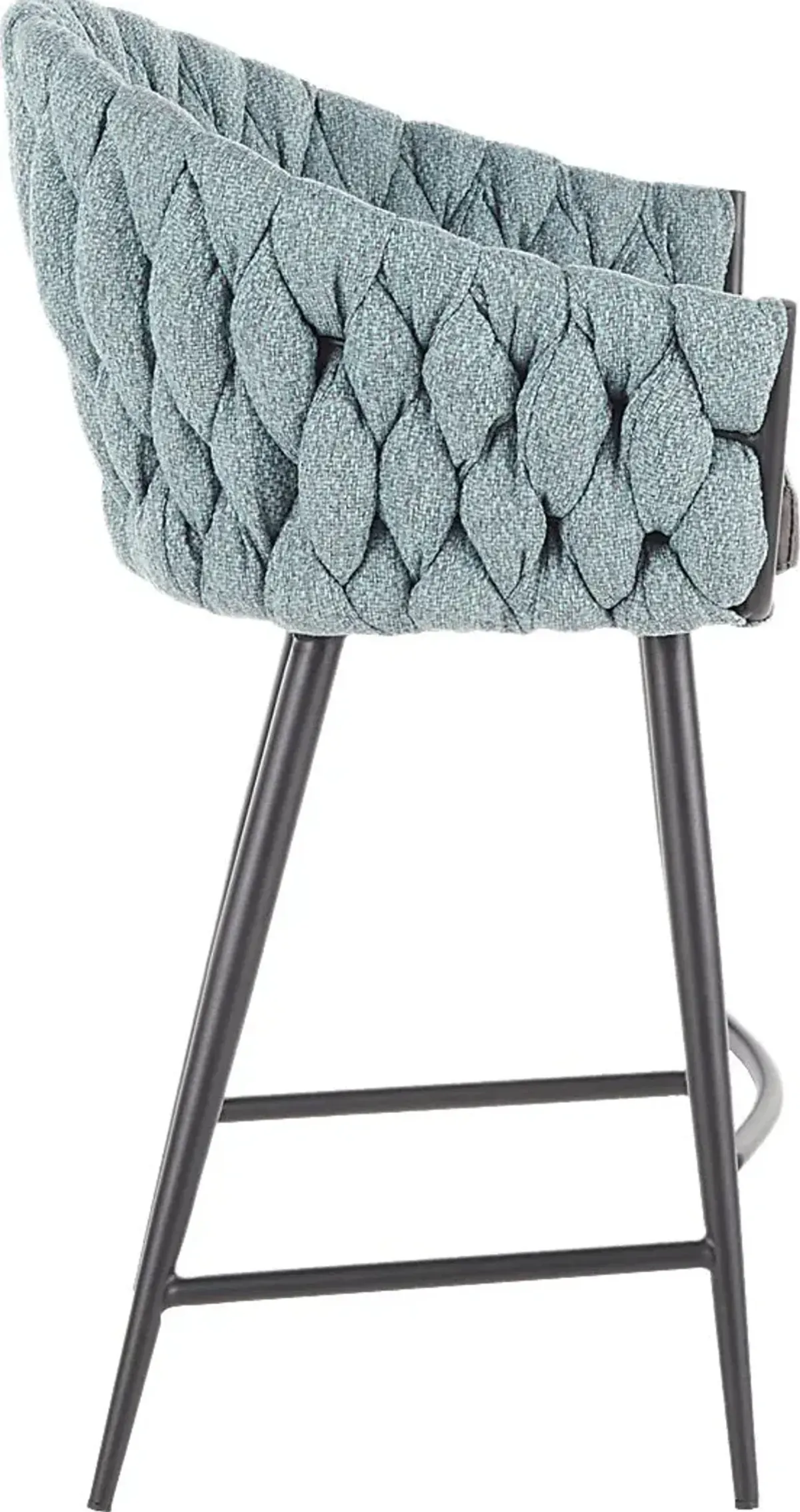 Maxine Lane Blue Counter Height Stool