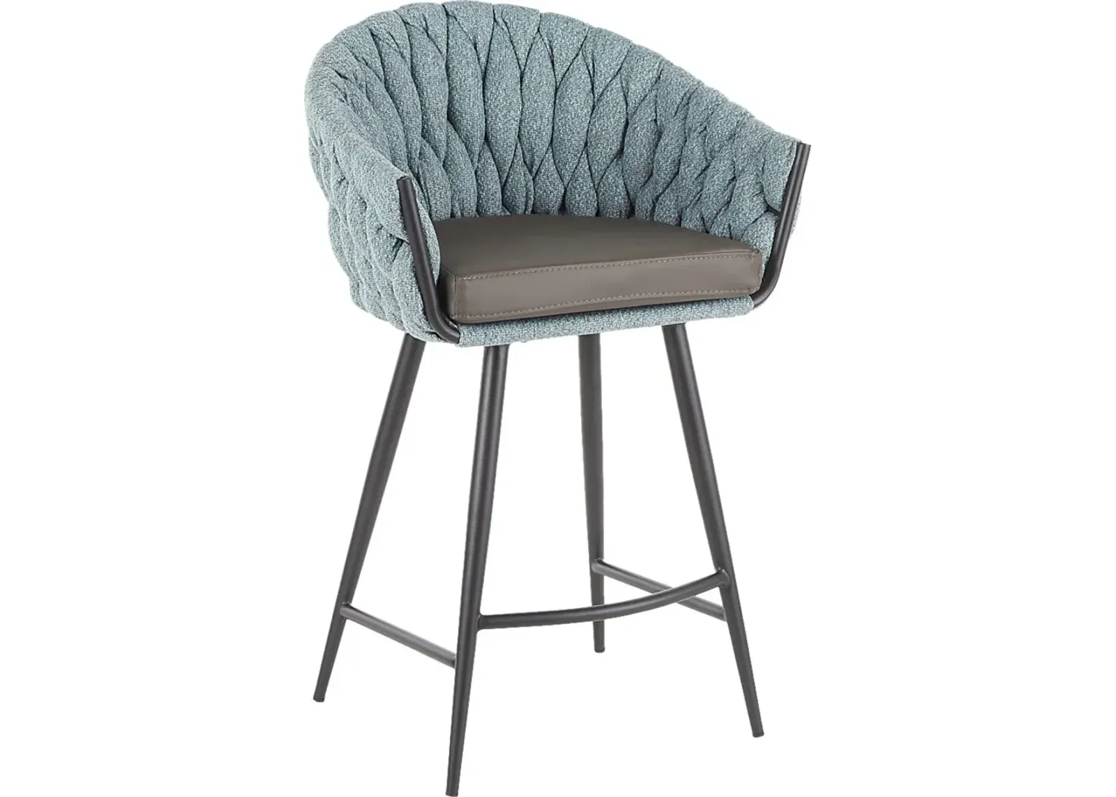 Maxine Lane Blue Counter Height Stool