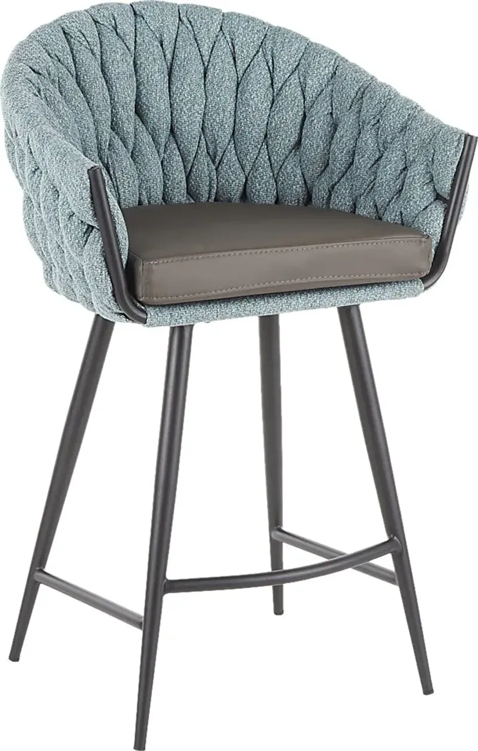 Maxine Lane Blue Counter Height Stool