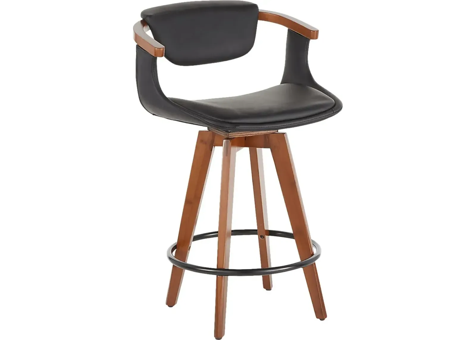 Olsin Black Counter Height Stool