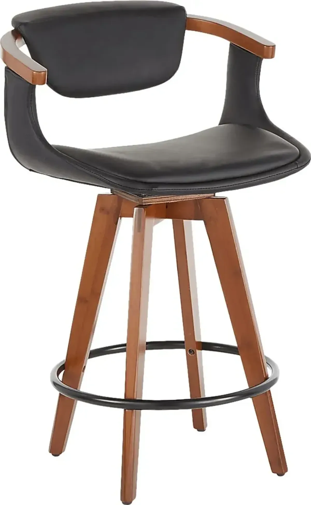 Olsin Black Counter Height Stool