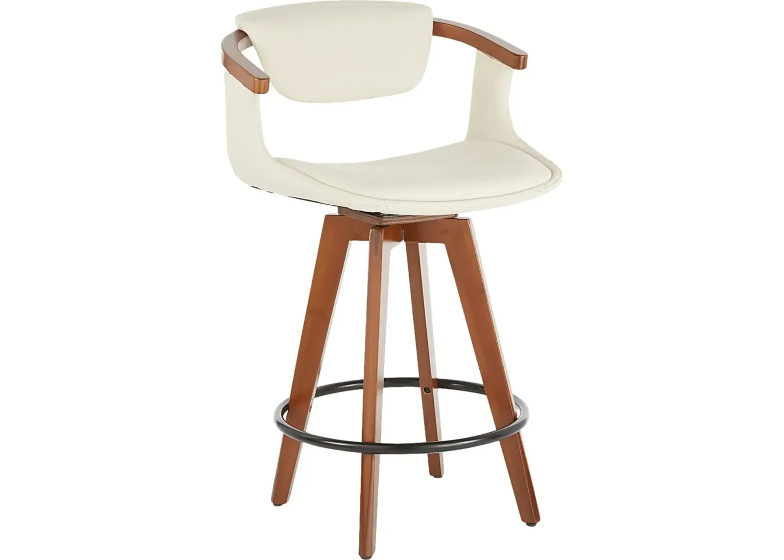 Olsin Cream Counter Height Stool