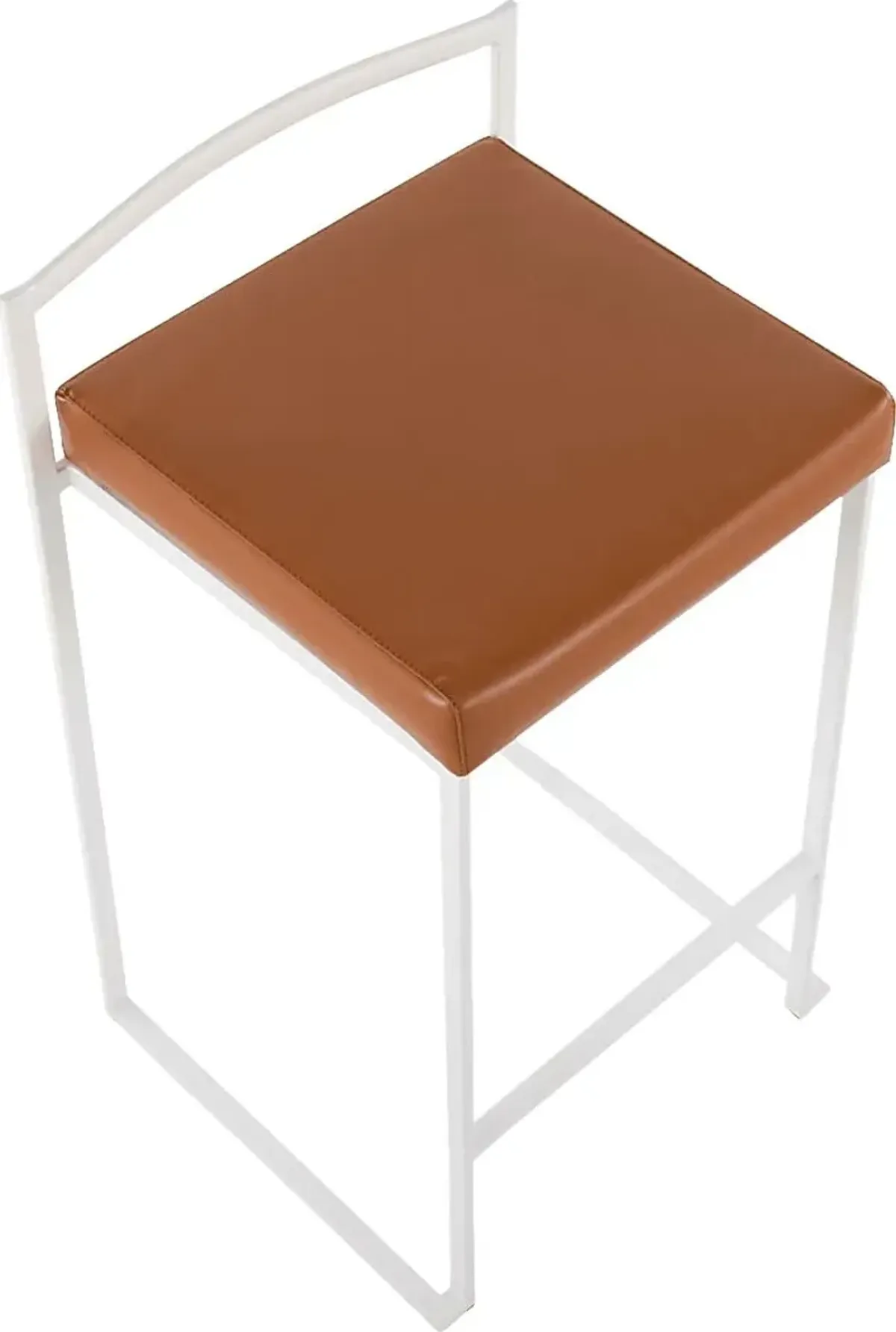 Birdlake V Camel Counter Height Stool, Set of 2