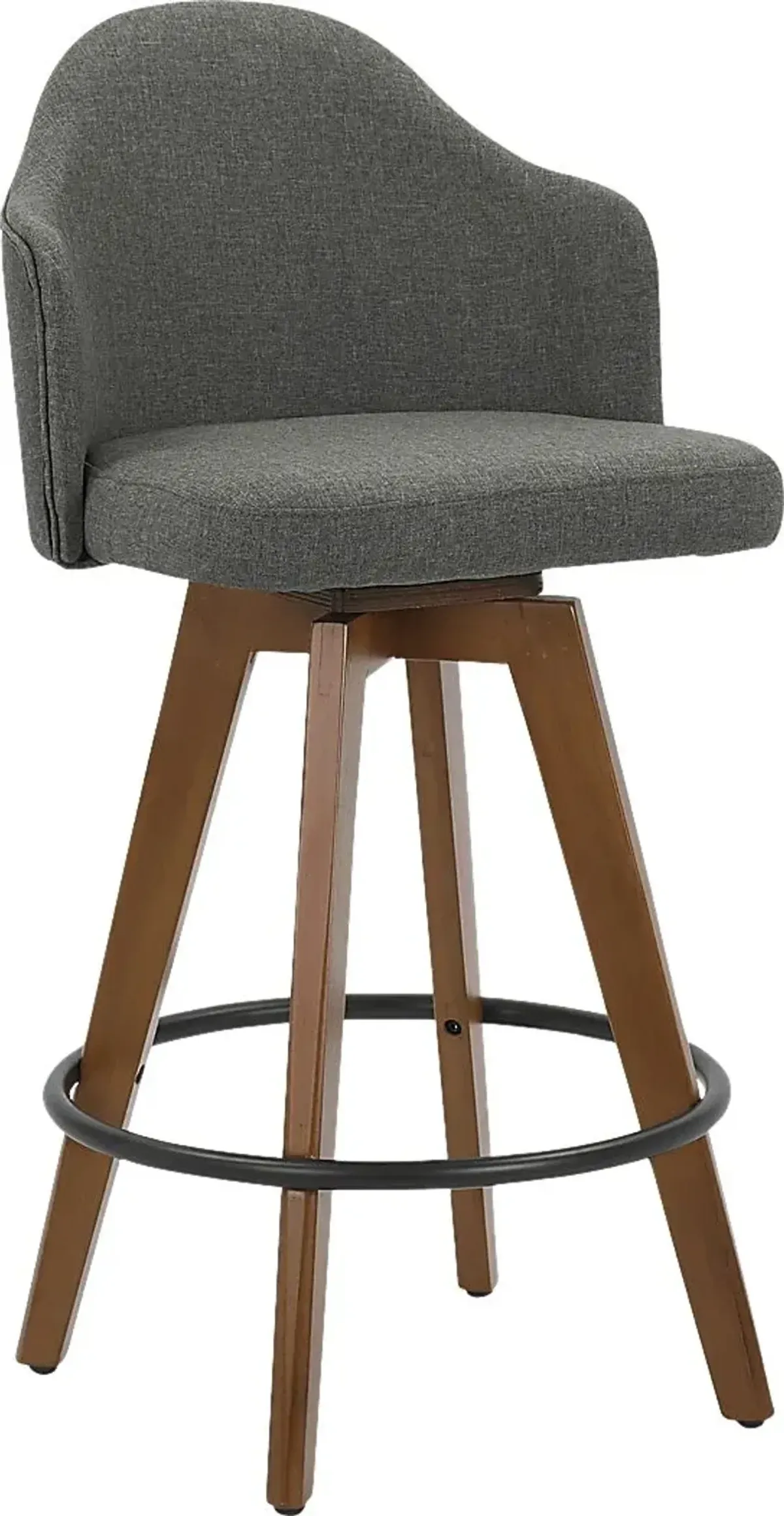 Abinger II Gray Counter Height Stool