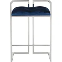 Fernway Blue Counter Stool