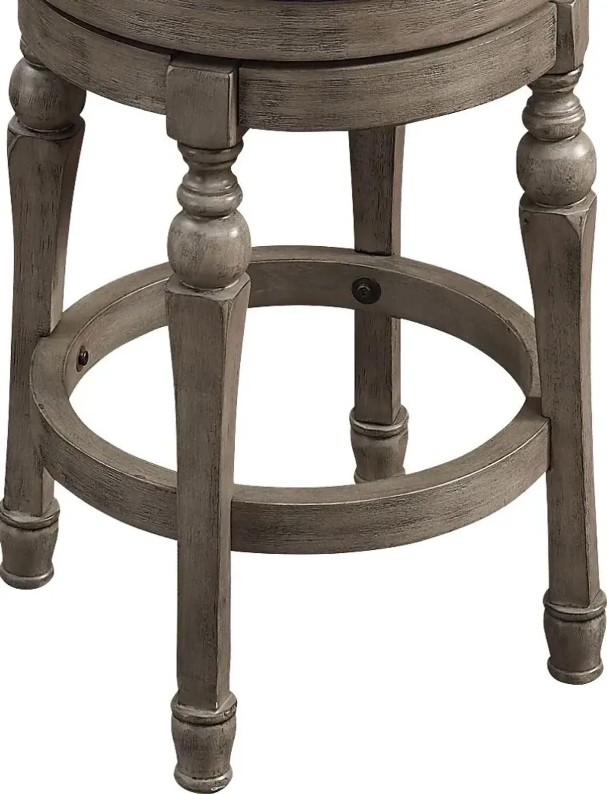 Powhattan Beige Swivel Counter Stool