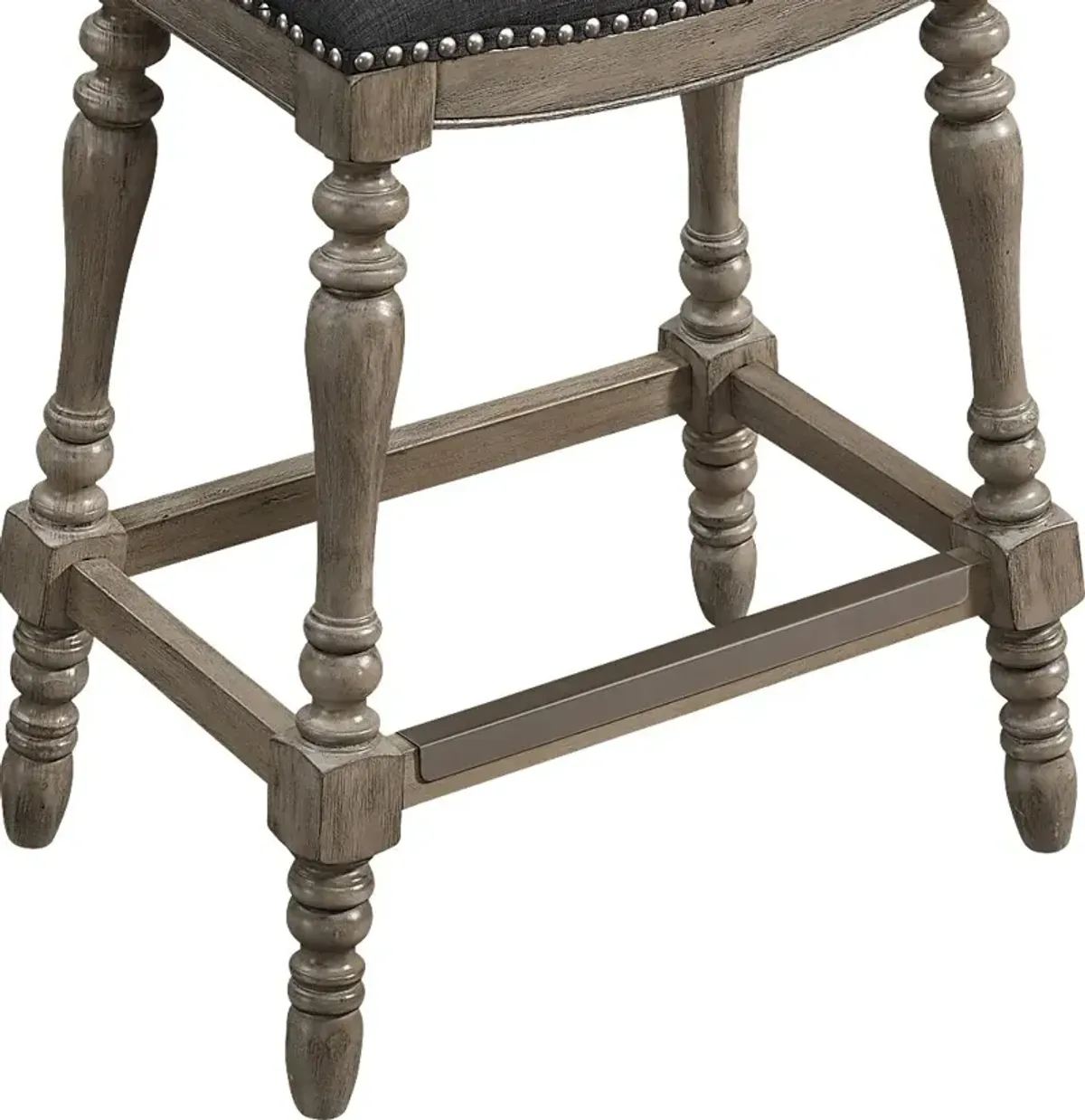 Deno Charcoal Counter Stool