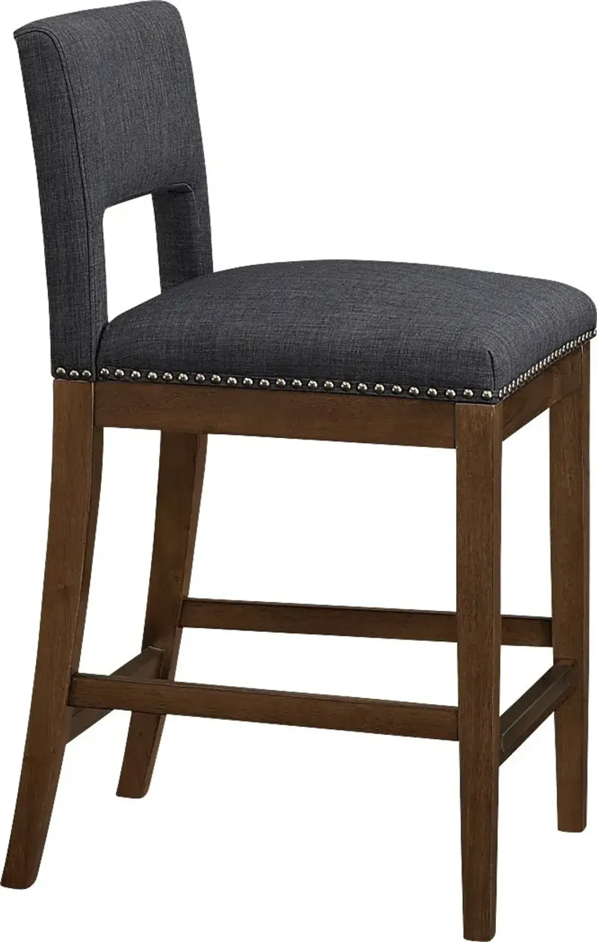 Praro Gray Counter Stool