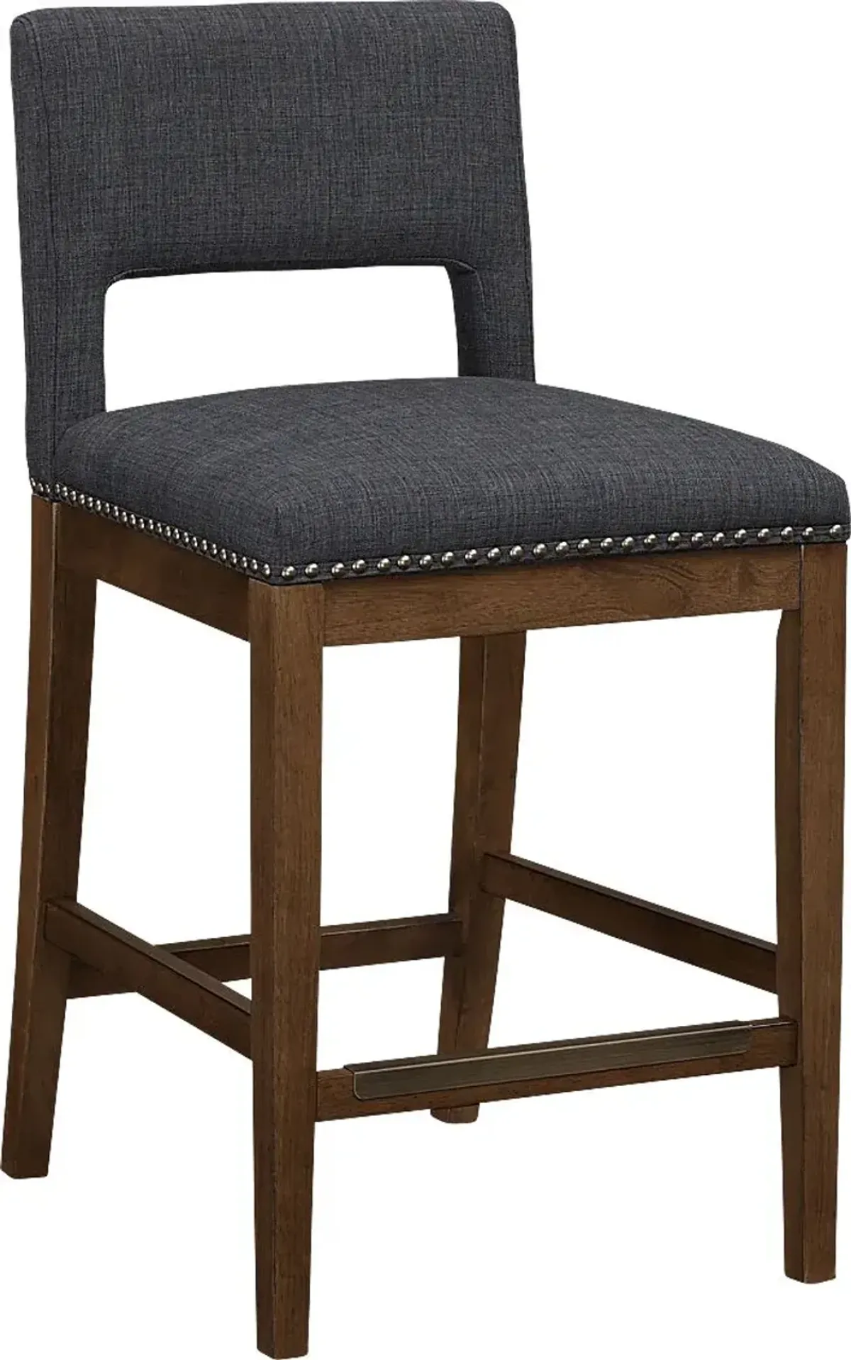 Praro Gray Counter Stool