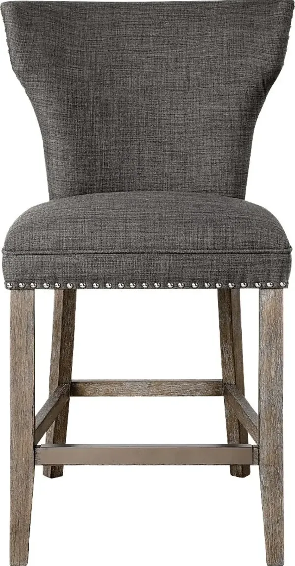 Vanderhorst Gray Counter Height Stool