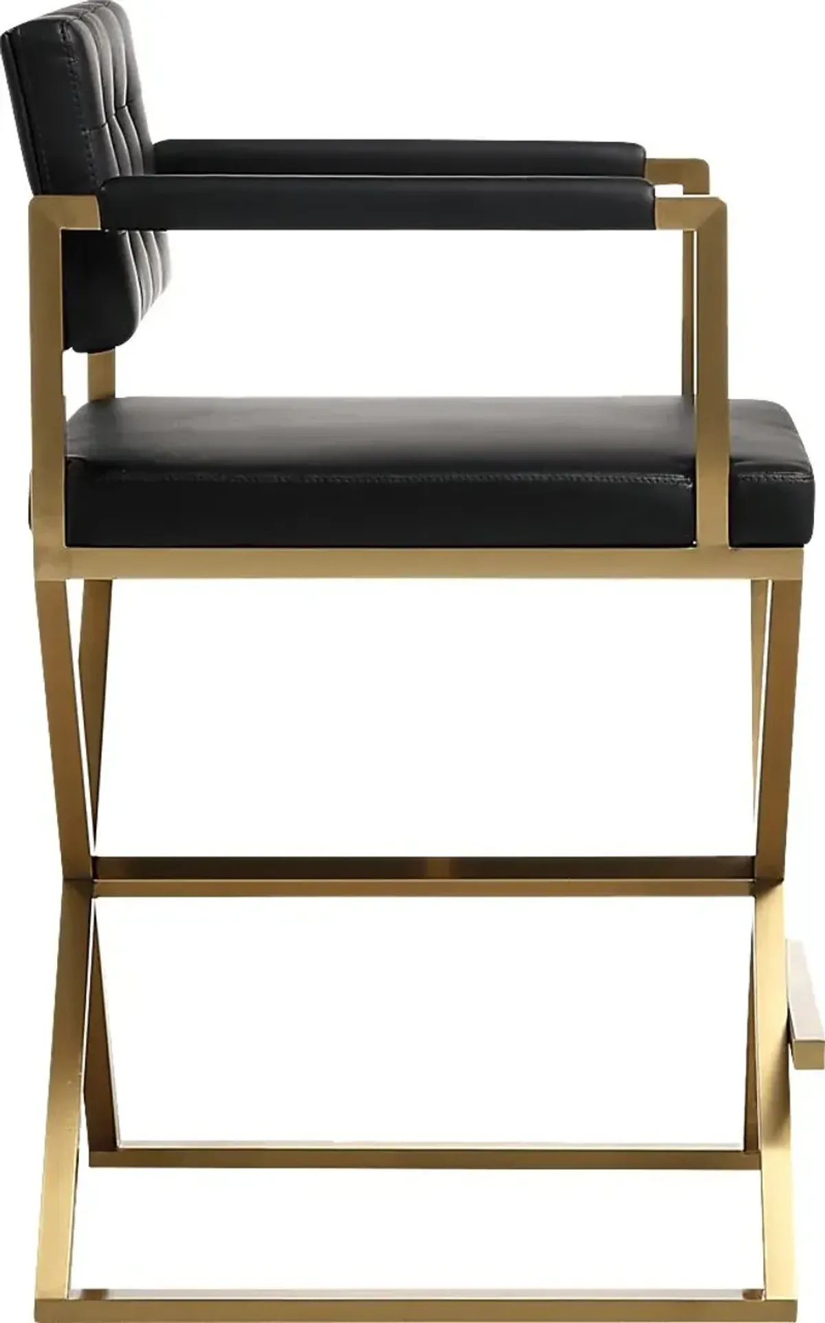 Drela Black Counter Height Stool