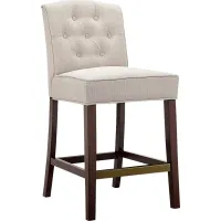 Antean Beige Counter Height Stool