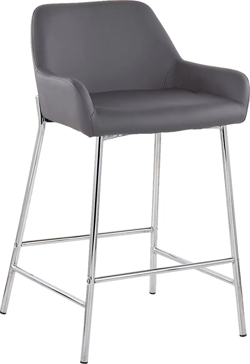 Rimcrest III Gray Counter Height Stool Set of 2