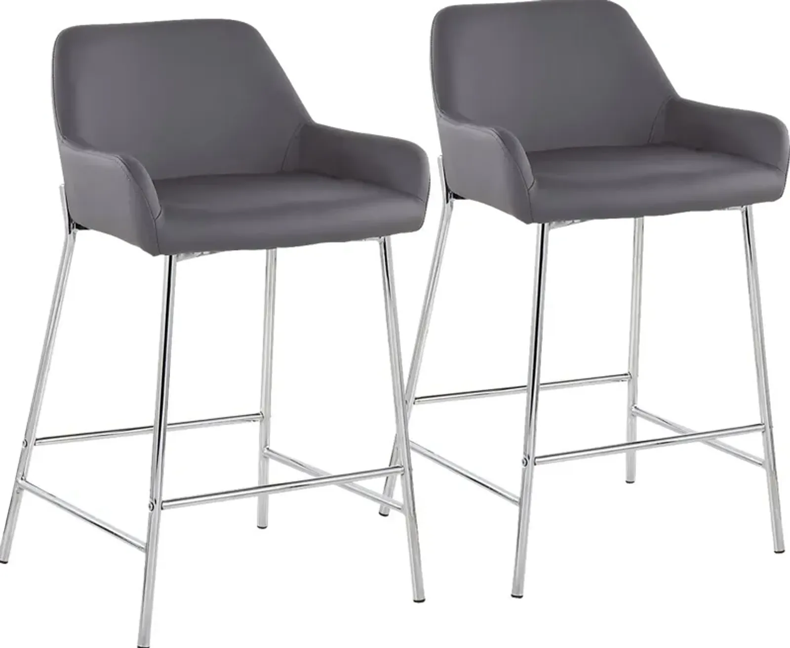 Rimcrest III Gray Counter Height Stool Set of 2