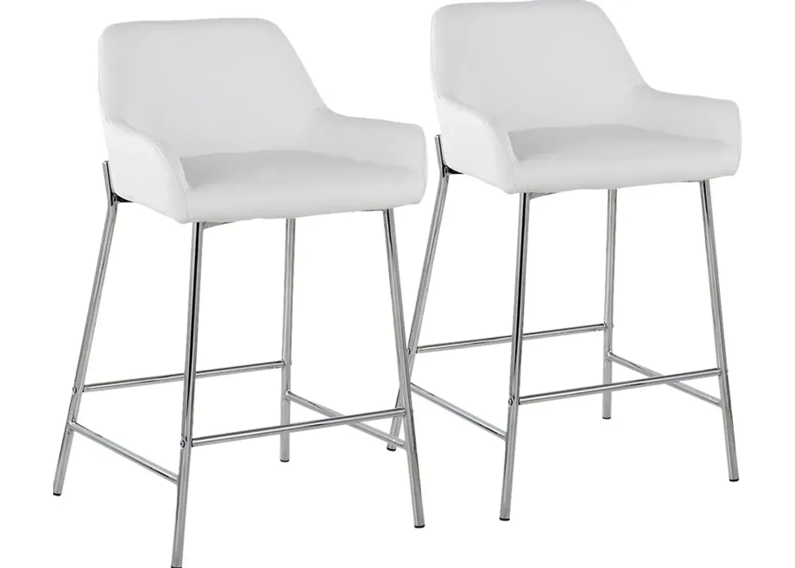 Rimcrest III White Counter Height Stool Set of 2