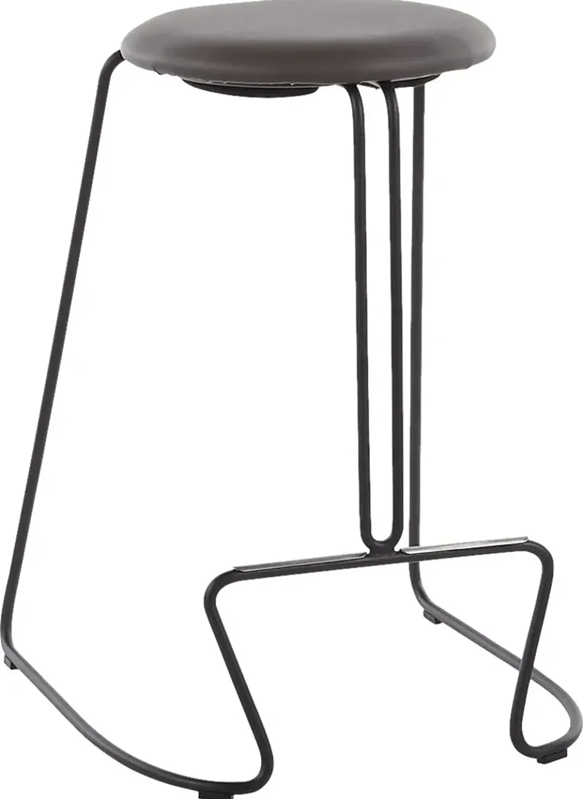 Bearslide I Gray Counter Height Stool, Set of 2